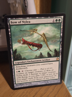 MTG - Bow of Nylea - Theros (Near Mint) - Image 1