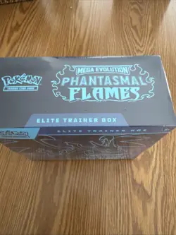Pokemon Mega Evolution Phantasmal Flames Elite Trainer Box Ships Fast - Image 2