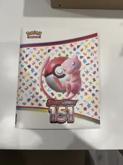 Pokemon 151 Complete Master Base Set 165/165 + EX + Reverse Holo + Mew Binder - Image 1