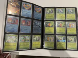 Pokemon 151 Complete Master Base Set 165/165 + EX + Reverse Holo + Mew Binder - Image 3
