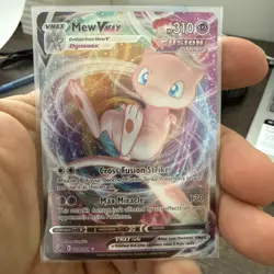 Pokemon TCG Mew VMAX 114/264 Swsh08: Fusion Strike Holo Ultra Rare - Image 1