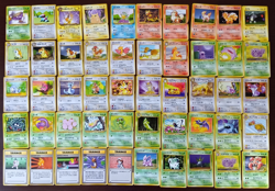 Pokemon Card Game Japanese Lot Set 50 Old Back Vintage 1996 Free Shipping② - Image 1