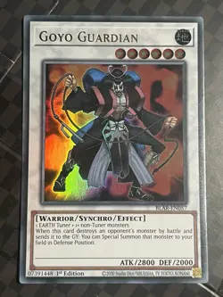 Yugioh Goyo Guardian - BLAR-EN057 1st NM - Image 1