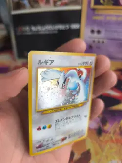 Pokemon Karte Card Lugia Neo Genesis 2000 Gsnw Holo Wotc japanese LP - Image 3