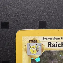 Pokemon TCG Raichu Base Set 2 Holo Unlimited Holo Rare Card 16/130 LP - Image 2