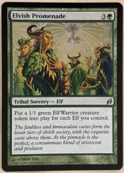Elvish Promenade X1 Lorwyn Mtg Magic the Gathering - Image 1