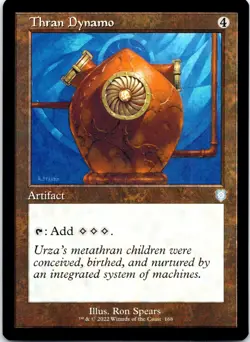 Thran Dynamo (Retro Frame) U Commander: The Brothers' War 168 NM - Image 1