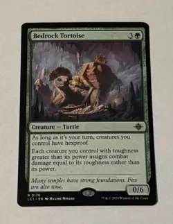 MTG Bedrock Tortoise - The Lost Caverns of Ixalan LP - Image 1