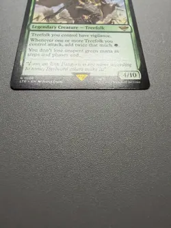 MTG Lord of the Rings Fangorn Tree Shepard R 0166 LTR LP REGULAR - Image 3