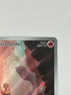 Pokemon Charmander SV151 168/165 Illustration Rare Full Art Holo 70 HP English - Image 4