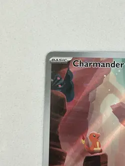 Pokemon Charmander SV151 168/165 Illustration Rare Full Art Holo 70 HP English - Image 5