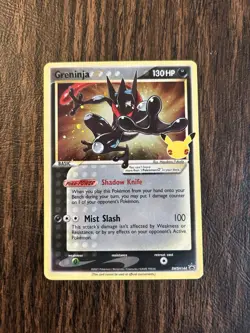 2021 Pokemon SWSH Celebrations Promo Greninja Gold Star #SWSH144 - Image 1