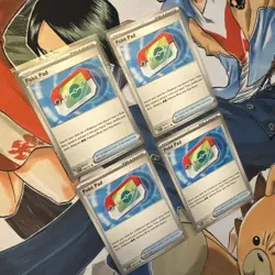 4x Poke Pad 198/217 Ascended Heroes Pokemon Trainer Playset x4 - Image 1