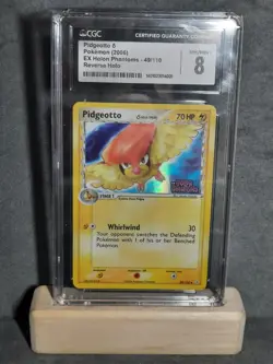 Pokemon EX Holon Phantoms Pidgeotto Delta Species 2006 #49/110 Reverse Holo CGC - Image 1