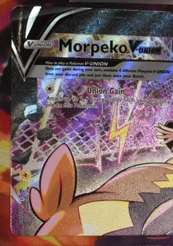 Morpeko V-Union swsh287-swsh290 Pokemon SWSH Black Star Promos (set of 4) - Image 4