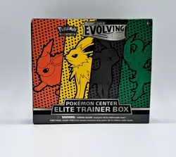 Empty Box ~ Sword & Shield Evolving Skies Pokemon Center Elite Trainer Box ETB - Image 1