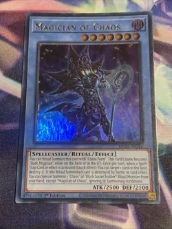 Yu-Gi-Oh! TCG Magician of Chaos MP25-EN266 Ultra Rare Yugioh NM/M - Image 1