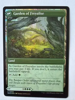 MTG Modern Horizons 3 Foil Uncommon Card #250 Disciple of Freyalise - Image 2