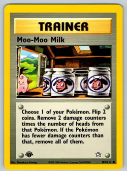 2000 Neo - Genesis 1st Edition Moo-Moo Milk Common #101 - Image 1