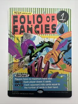 Foil Secret Lair Folio Of Fancies x1 Magic Cards MTG - Image 1