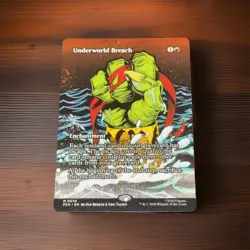 2026 MTG Underworld Breach (Borderless) M FOIL TMNT PZA 10 NM Trading Card M1 - Image 1