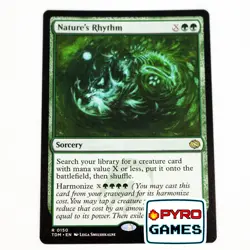 Nature's Rhythm - Tarkir Dragonstorm - Rare R 0150 - (Very Good Condition) - ... - Image 1