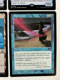 Magic The Gathering MTG Commander Blue Lot X4 Reliquary Tower Toad Mystic Veil - Image 4