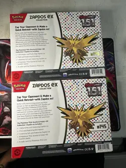 Pokemon TCG Scarlet & Violet 151 Zapdos EX Collection Box 2 BXS FACTORY SEALED - Image 2