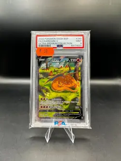 Charizard V Alt Art Black Star Promo #260 PSA 9 English UPC Pokemon SWSH - Image 1