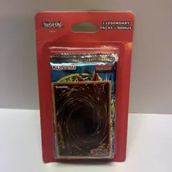 Yugioh Legend Of blue Eyes & Invasion of Chaos Blister 2x Booster Packs + Bonus! - Image 1