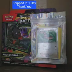 Pokemon TCG Mega Battle Deck (Mega Gengar ex) Sealed + Pokemon Cards 20+ Bag LOT - Image 3