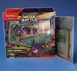 Pokemon TCG Mega Battle Deck (Mega Gengar ex) Sealed + Pokemon Cards 20+ Bag LOT - Image 4