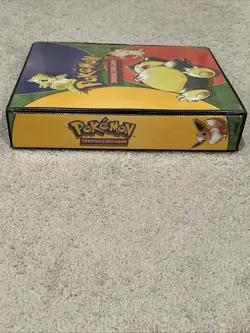 Vintage 1999 Pokemon Trading Card Wizards of the Coast 3-Ring Binder EMPTY - Image 3
