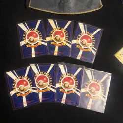 7x Pokemon Japanese VINTAGE Cards Lot Bundle Collection ALL Holographic Holo LP - Image 3