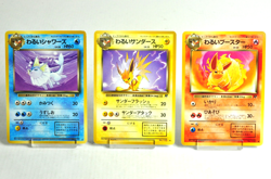 Pokemon Card TCG Set of 3 Dark Vaporeon Jolteon Flareon No.134 135 136 Japanese - Image 1