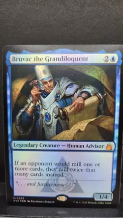 Bruvac the Grandiloquent - Mythic - MTG- Ravnica Remastered -NM - Foil - Image 1