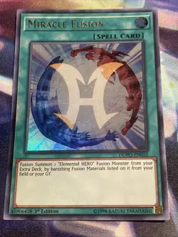 Yu-Gi-Oh! TCG Miracle Fusion DUPO-EN055 Ultra Rare 1st Edition NM/M - Image 1