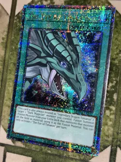 YuGiOh THE EYE OF TIMAEUS Quarter Century Secret Rare RA04 EN192 - Image 1