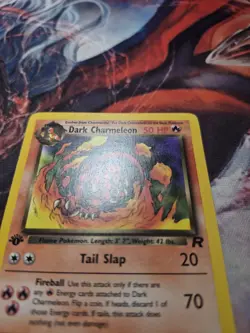 Dark Charmeleon 32/82 1st Edition Team Rocket Non-Holo Pokemon Card LP/MP - Image 2