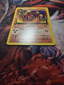 Dark Charmeleon 32/82 1st Edition Team Rocket Non-Holo Pokemon Card LP/MP - Image 3
