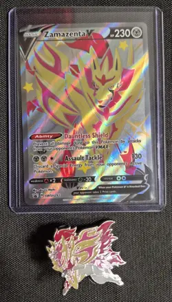 Pokemon Promo Card Collection With Pins And Tin Storage Box 7 Cards 4 Pins - Image 3