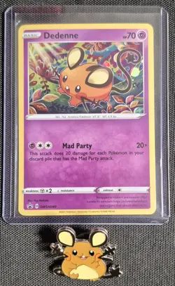 Pokemon Promo Card Collection With Pins And Tin Storage Box 7 Cards 4 Pins - Image 4