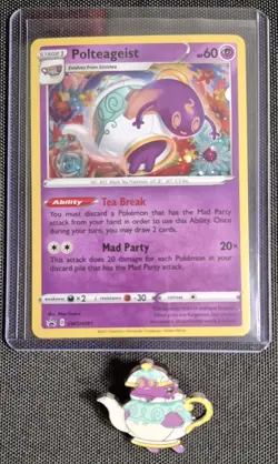Pokemon Promo Card Collection With Pins And Tin Storage Box 7 Cards 4 Pins - Image 5