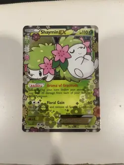 Pokemon Shaymin EX XY148 Ultra Rare Holo Promo Card NM Condition - Image 1