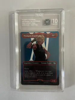 2025 Magic Gathering MTG Final Fantasy Surge Foil Prompto Argentum #0532 TAG 10 - Image 1