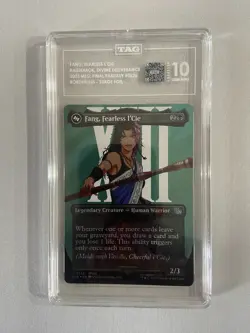 2025 Magic Gathering Final Fantasy Surge Foil Fang Fearless L'Cie #0526 TAG 10 - Image 1