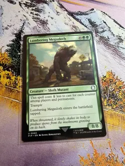 MTG NM Lumbering Megasloth [Fallout] - Image 1
