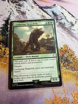 MTG NM Lumbering Megasloth [Fallout] - Image 2