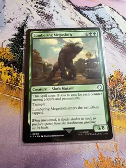 MTG NM Lumbering Megasloth [Fallout] - Image 3