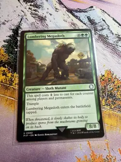 MTG NM Lumbering Megasloth [Fallout] - Image 4